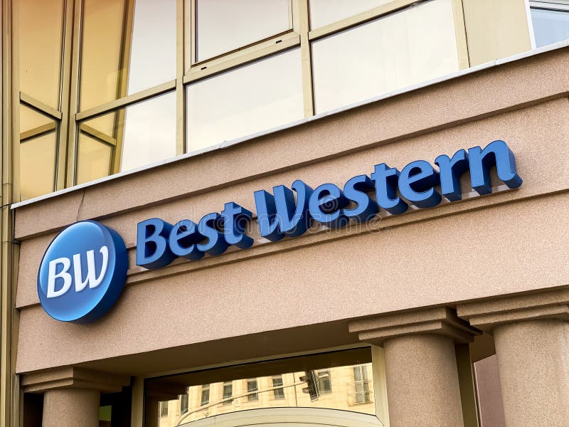 Best Western Logo at Hotel Building Editorial Photo - Image of