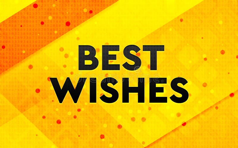 Birthday Wishes Banner Stock Vector Illustration Of