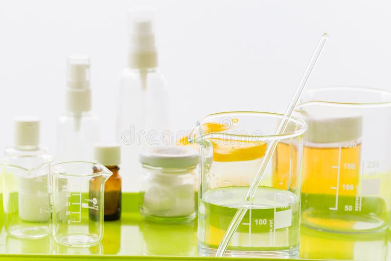Bestandteile für Produktion der Naturkosmetik, Nahaufnahme stockbilder Bestandteile für Produktion der Naturkosmetik, Nahaufnahme stockbilder