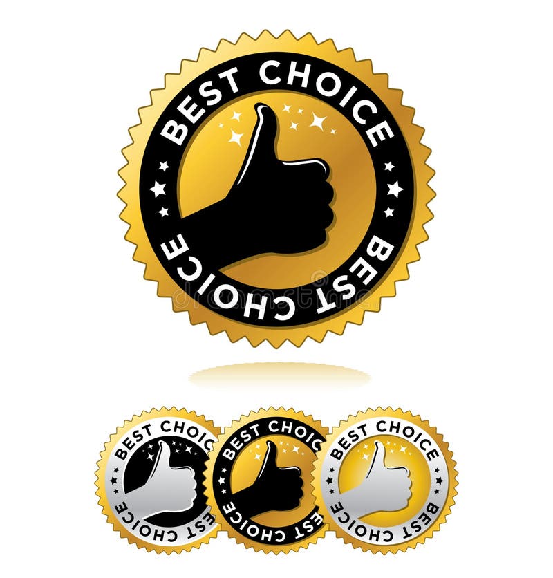 Beste choice_1 royalty-vrije illustratie Beste choice_1 royalty-vrije illustratie