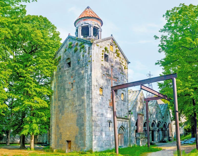 Besöka den Sanahin kloster arkivbilder Besöka den Sanahin kloster arkivbilder