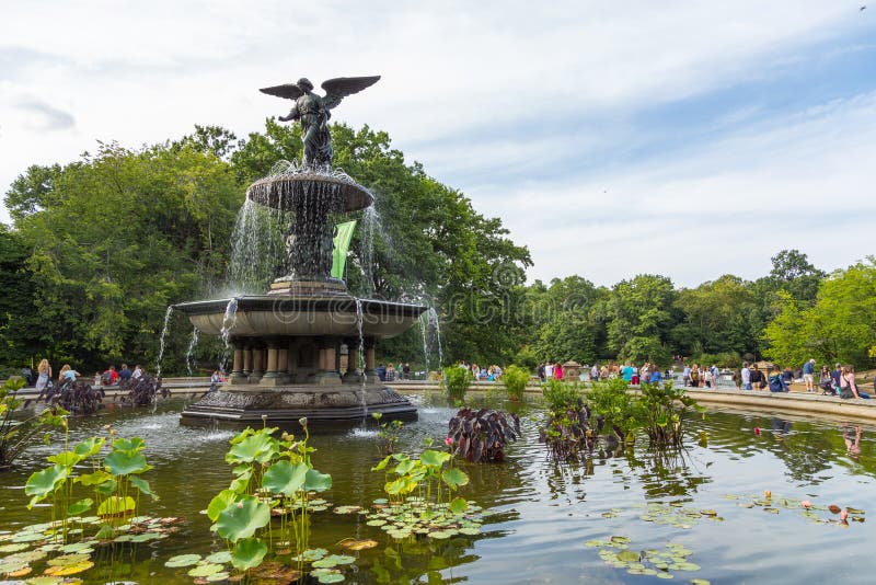 File:Bethesda fountain and the terrace, Central Park, NYC.jpg