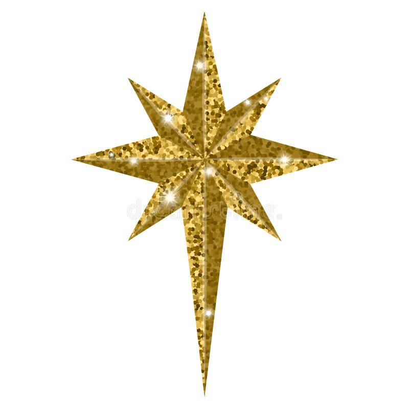 gold christmas star clip art