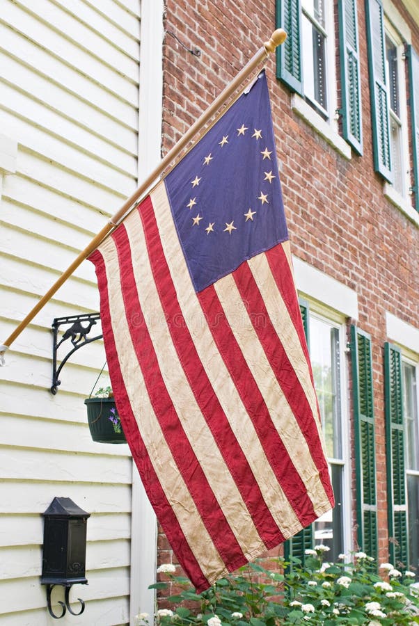 Betsy Ross Flag stock afbeelding Betsy Ross Flag stock afbeelding