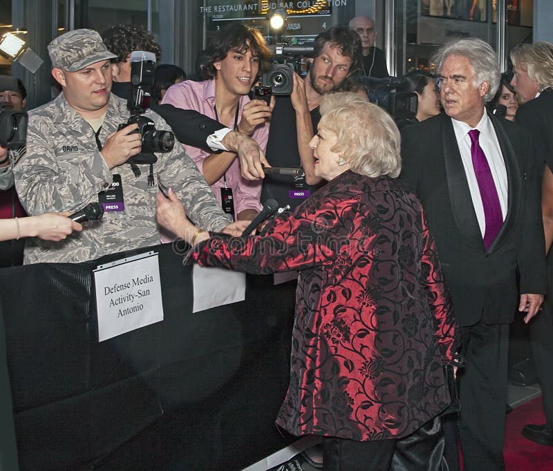 TV personality and comedic actress Betty White, who at nearly 90, was riding the crest of a late-life wave of popularity and adulation. She arrived on the red carpet for Time Magazine`s 100 Most Influential People gala in New York City on May 4, 2010.  White died at her home in Los Angeles on December 31, 2021, less than 3 weeks before she would have turned 100 years of age. TV personality and comedic actress Betty White, who at nearly 90, was riding the crest of a late-life wave of popularity and adulation. She arrived on the red carpet for Time Magazine`s 100 Most Influential People gala in New York City on May 4, 2010.  White died at her home in Los Angeles on December 31, 2021, less than 3 weeks before she would have turned 100 years of age.