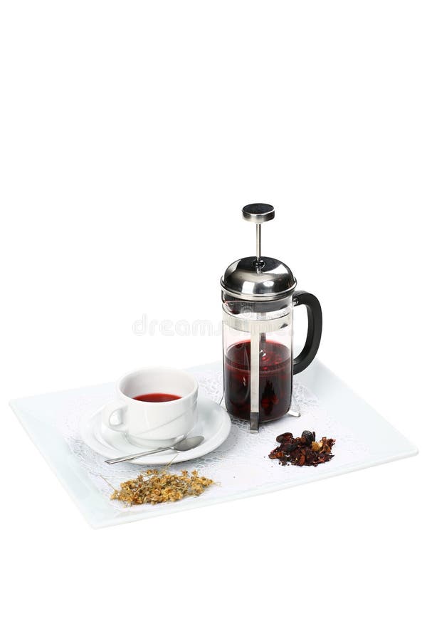 betätigen Sie sich mit grünem Tee und Cup lizenzfreies stockbild betätigen Sie sich mit grünem Tee und Cup lizenzfreies stockbild