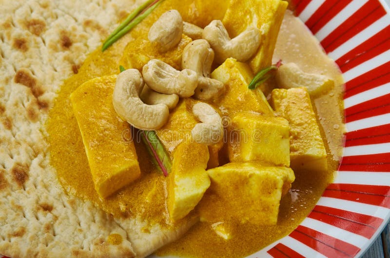 Beurre indien Paneer d'anarcadier crémeux photo stock Beurre indien Paneer d'anarcadier crémeux photo stock