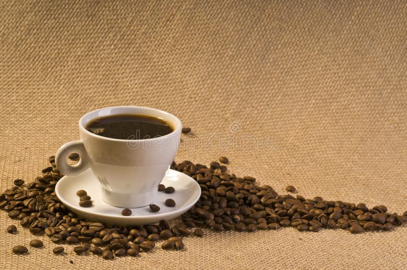 Bevanda del caffè nero immagine stock libera da diritti