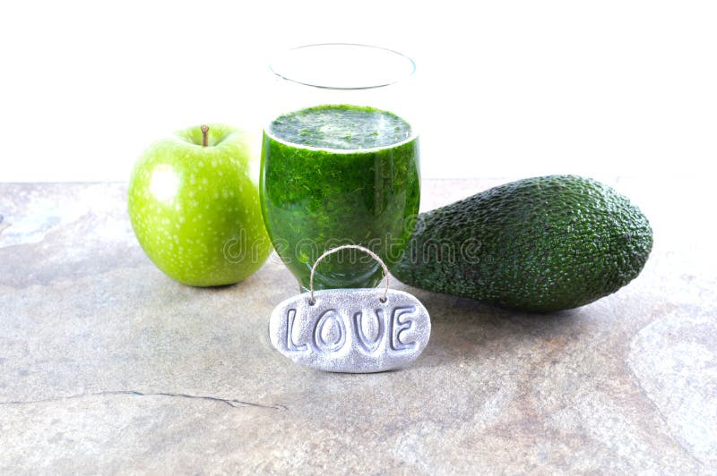 Bevanda sana Smoothie verde Dieta e disintossicazione immagini stock libere da diritti Bevanda sana Smoothie verde Dieta e disintossicazione immagini stock libere da diritti