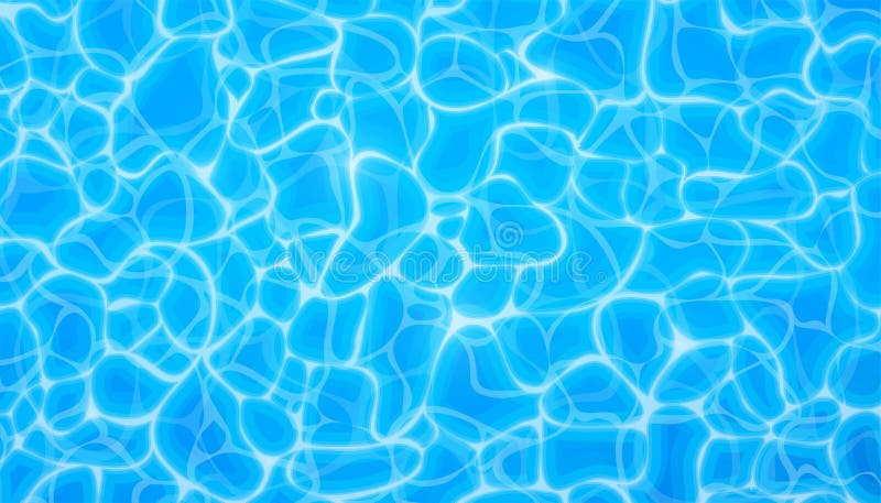 Water vector background, ripple and flow with waves. Summer blue swiming pool pattern. Sea, ocean surface. Overhead top view. Water vector background, ripple and flow with waves. Summer blue swiming pool pattern. Sea, ocean surface. Overhead top view