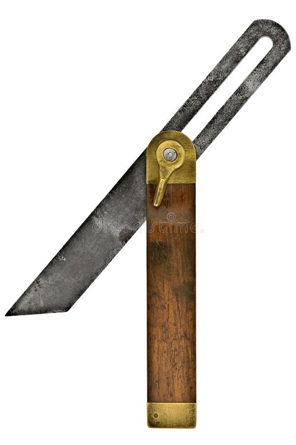 Bevel tool stock photo. Image of angle, clipping, wood 7345136