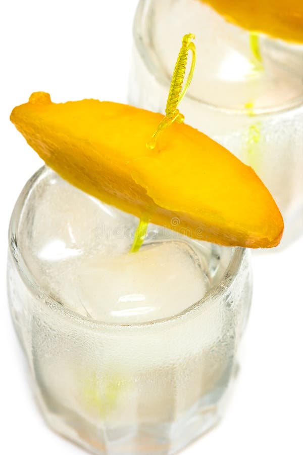 Beverage with ice stock image. Image of drop, fruit, clean 7685103