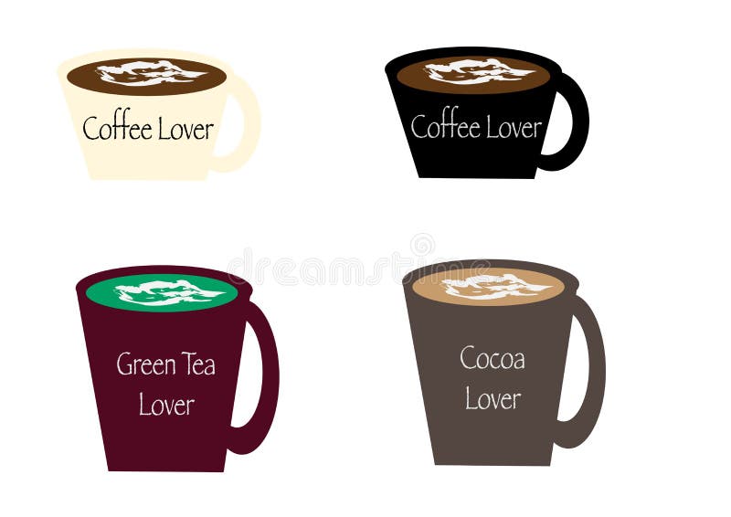 Beverage lovers stock vector. Illustration of taste, isolated 46784311