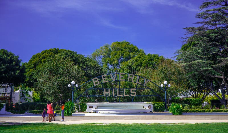 Beverly Hills, Los Angeles stockfoto Beverly Hills, Los Angeles stockfoto
