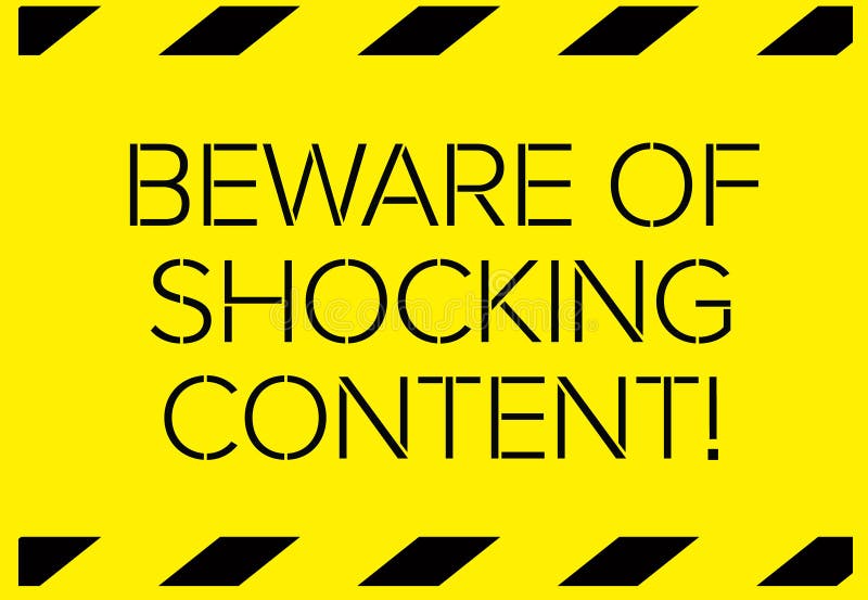 Warning beware of bad people sign Royalty Free Vector Image