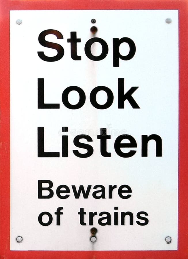 Beware Of Trains