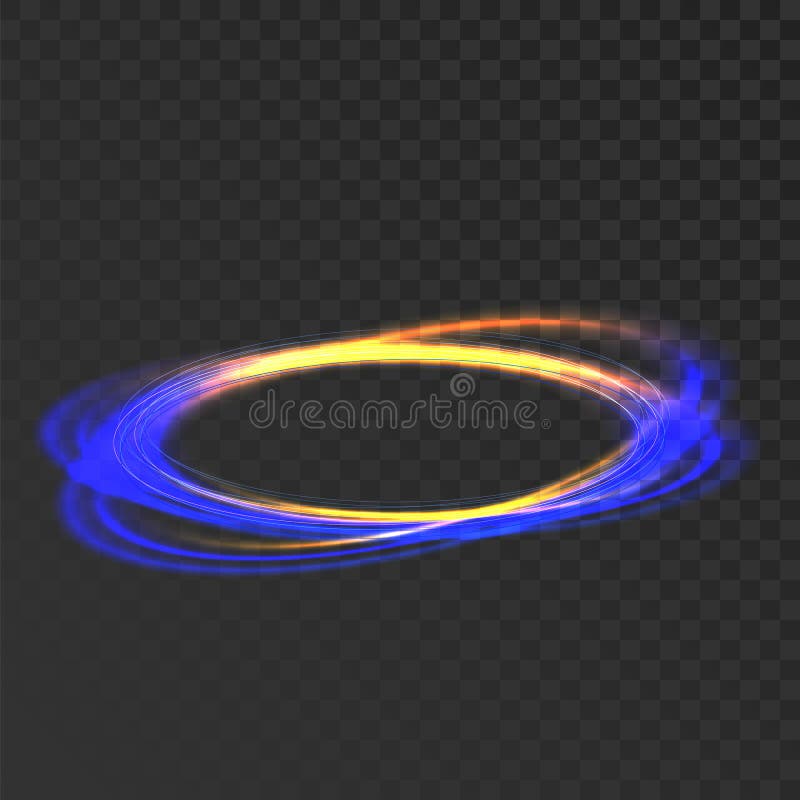 Glowing Circle Mystic Shine Frame Effect Vector. Blue And Yellow Lighting Circle, Bright Neon Loop. Fantastic Luminous Swirl Radial Light Halo Ring Layout Realistic 3d Illustration. Glowing Circle Mystic Shine Frame Effect Vector. Blue And Yellow Lighting Circle, Bright Neon Loop. Fantastic Luminous Swirl Radial Light Halo Ring Layout Realistic 3d Illustration