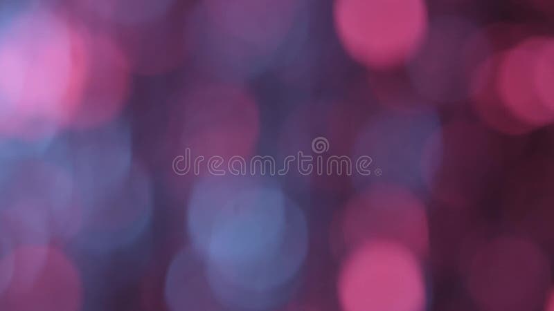 Bewegliche Partikel buntes unscharfes bokeh beleuchtet Hintergrund stock footage