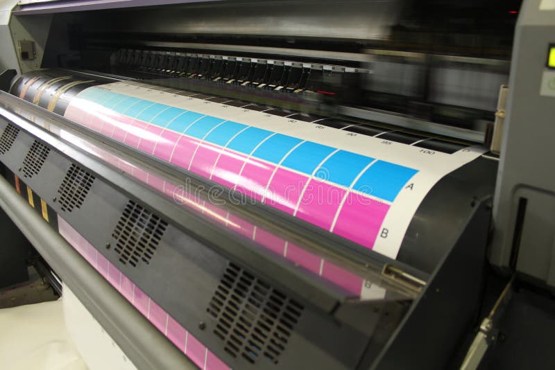 Bewegliches digitales Hauptdruckcyan-blaue Magenta lizenzfreies stockbild Bewegliches digitales Hauptdruckcyan-blaue Magenta lizenzfreies stockbild