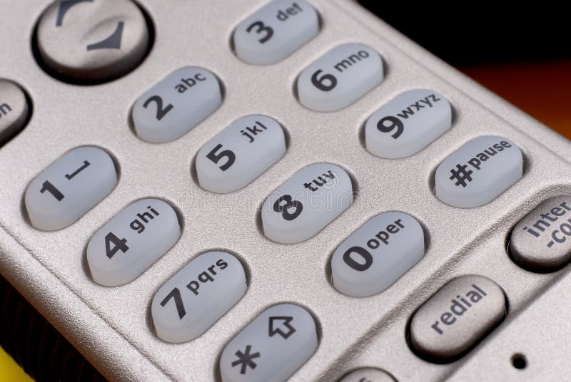 Portable phone and detail of number buttons,key-pad. Portable phone and detail of number buttons,key-pad