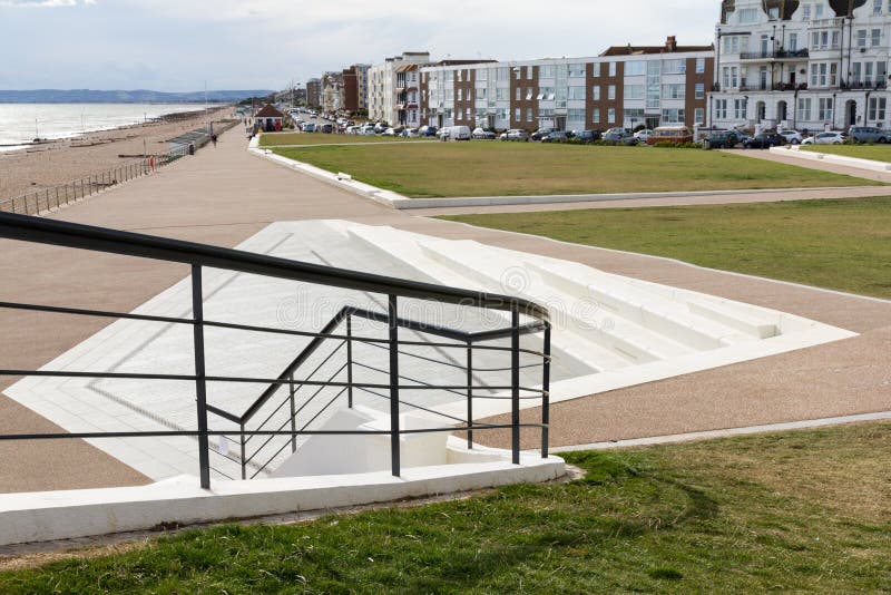 Bexhill-en-Mar foto de archivo Bexhill-en-Mar foto de archivo