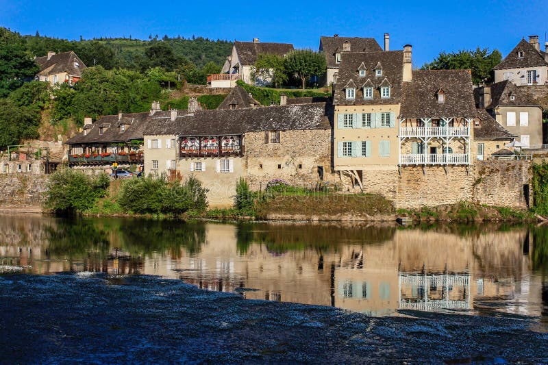 Beynac-et-Cazenac in Dordogne France. Beynac-et-Cazenac in Dordogne France