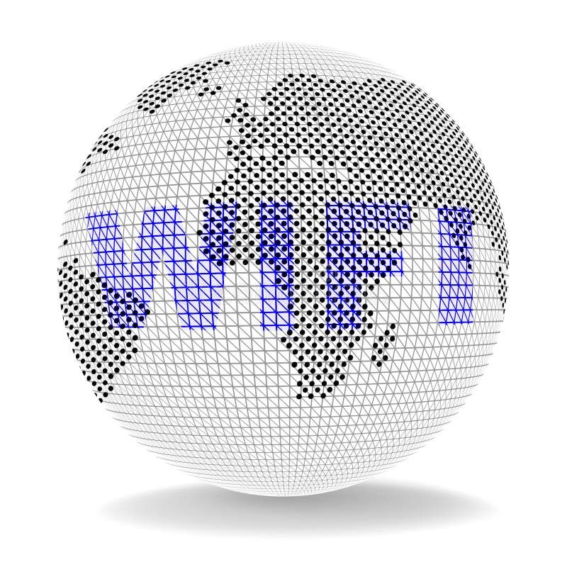 Bezpłatna Wifi sprawozdania 3d Gdziekolwiek Bezprzewodowa ilustracja royalty ilustracja Bezpłatna Wifi sprawozdania 3d Gdziekolwiek Bezprzewodowa ilustracja royalty ilustracja