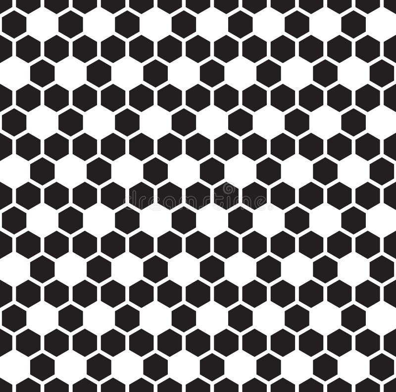 Bezszwowy heksagonalny honeycomb wzoru tekstury tło Czarny i biały sześciokąta wzór royalty ilustracja Bezszwowy heksagonalny honeycomb wzoru tekstury tło Czarny i biały sześciokąta wzór royalty ilustracja