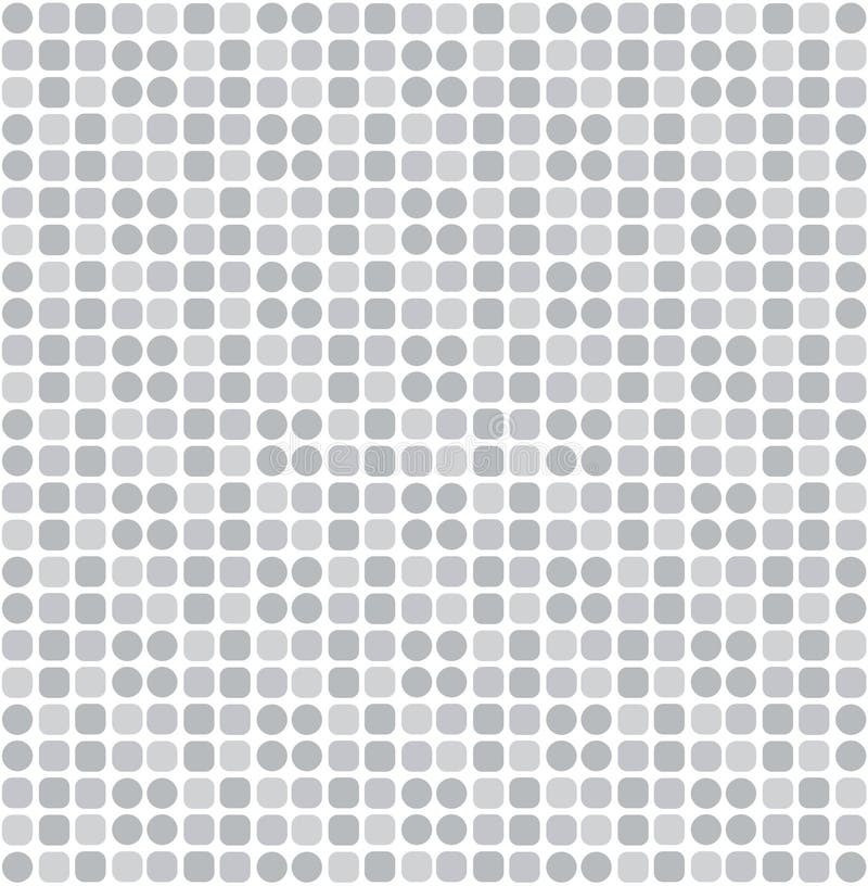 Bezszwowy powtarzalny kwadrat deseniuje greyscale wektor royalty ilustracja