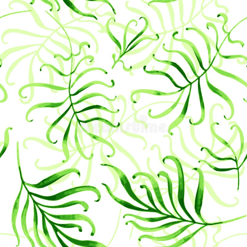 Bezszwowy tropikalny ornament ilustracja wektor Bezszwowy tropikalny ornament ilustracja wektor