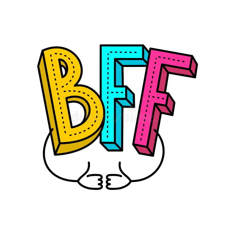 Bff Stock Illustrations – 3,655 Bff Stock Illustrations, Vectors