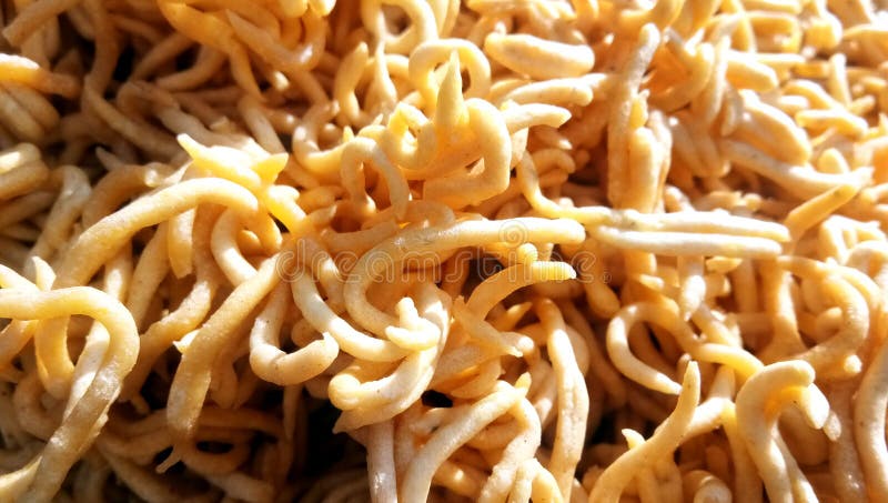Bhujia namkeen индийская закуска стоковое изображение Bhujia namkeen индийская закуска стоковое изображение