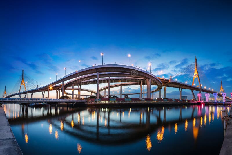 Bhumibol bridge