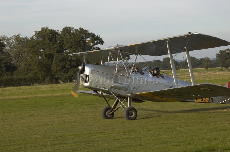 Bi-plane stock photography