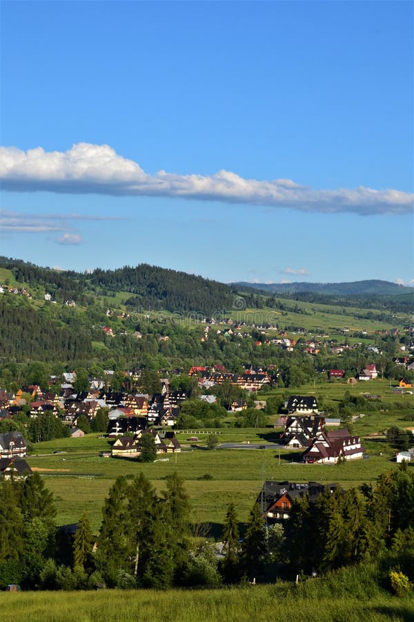 Bialka Tatrzanska village, Poland