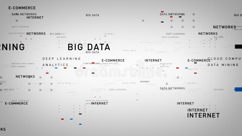 Bianco di Internet di parole chiavi