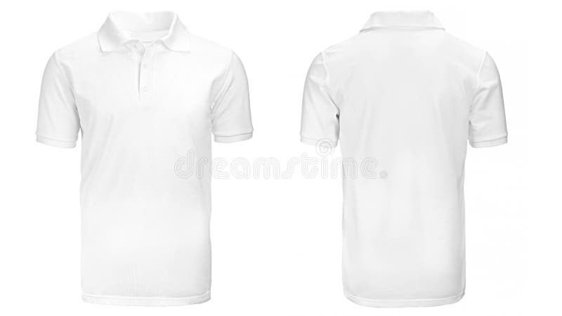 Biała polo koszula, odziewa