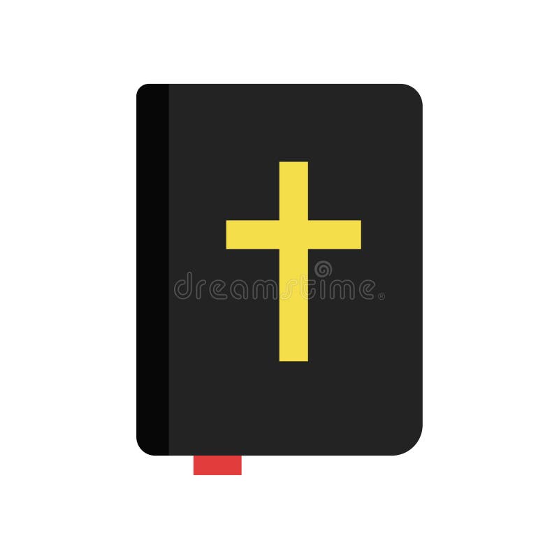 Bibbia santa Libro cristiano dei testi sacri Letteratura religiosa Tradizioni di religione della chiesa ortodossa Icona in piano royalty illustrazione gratis Bibbia santa Libro cristiano dei testi sacri Letteratura religiosa Tradizioni di religione della chiesa ortodossa Icona in piano royalty illustrazione gratis