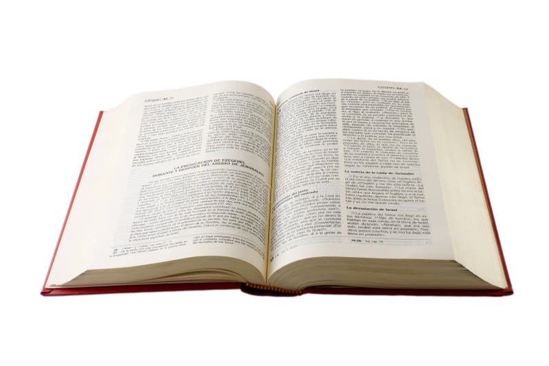 Bibbia santa nello Spagnolo fotografia stock libera da diritti Bibbia santa nello Spagnolo fotografia stock libera da diritti