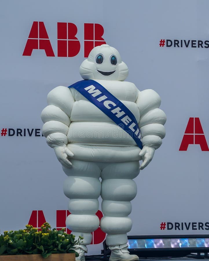 Bibendum, Commonly Referred To in English As the Michelin Man or Michelin  Tyre Man, is the Official Mascot of the Michelin Tire Co Editorial Photo -  Image of race, symbol: 224652676