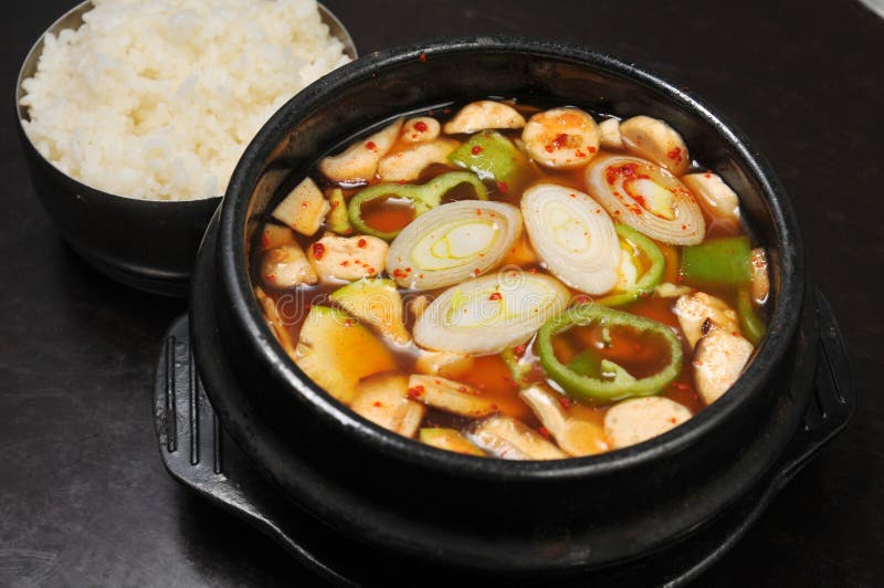 Bibimbap stock afbeeldingen