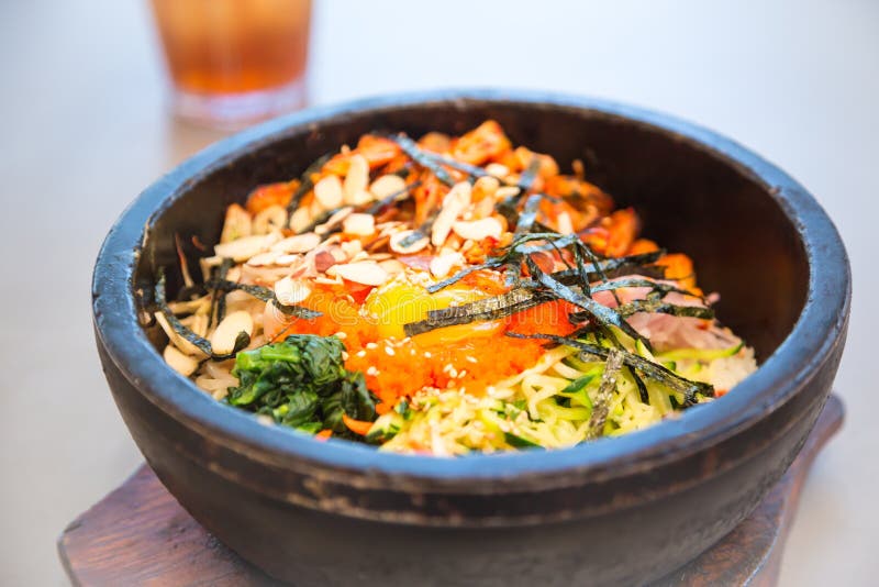 Bibimbap stock foto