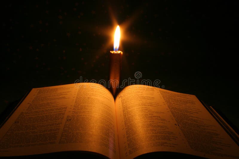 Bible prayer book candle stock photo. Image of book, candles 11226680
