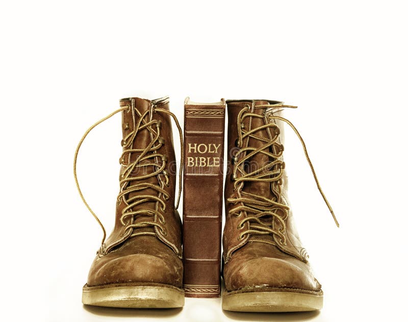 Araña de tela en embudo pedir Relación Biblia Y Zapatos Fotos de stock - Fotos libres de regalías de Dreamstime