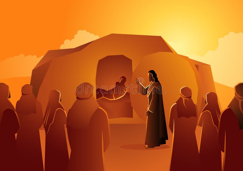 Jesus raises Lazarus from the dead