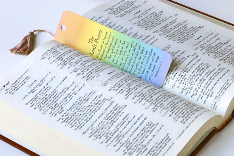 biblii bookmark kolorowy święty fotografia royalty free biblii bookmark kolorowy święty fotografia royalty free