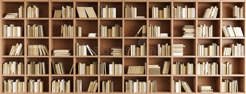 Biblioteca ilustração stock Biblioteca ilustração stock
