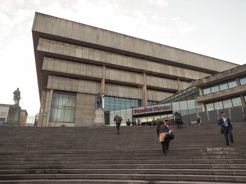 Bibliothèque centrale à Birmingham photo stock Bibliothèque centrale à Birmingham photo stock