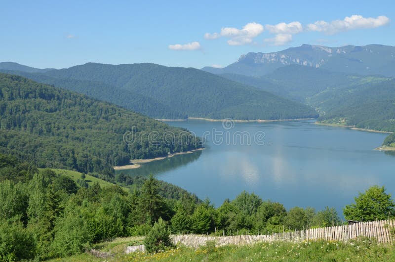 Bicaz gorge lake