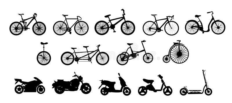 Bicicletas ilustração stock Bicicletas ilustração stock